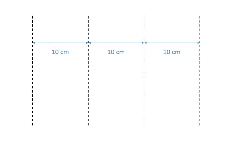 10 cm Tren Yolu